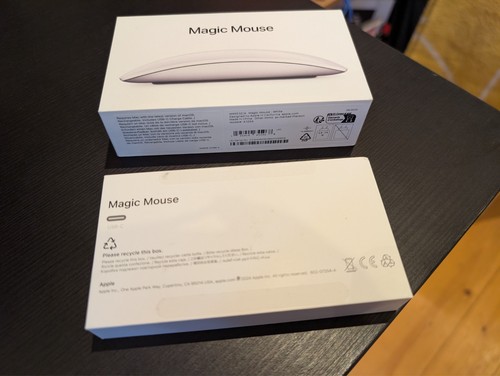 Magic mouse box with apple - box,,
