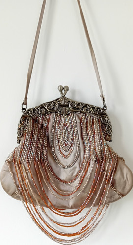 Principles beaded beige brown - beaded,