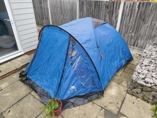 Trespass 4 Man Dome Tent Blue