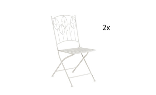 Antique white leaf design - antique,