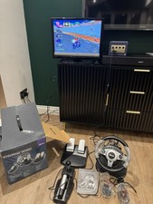 Tevion Steering Wheel, Pedals