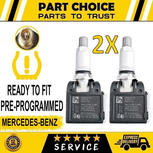 Pre programmed tpms for - 2x,