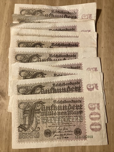 Lot germany banknotes - lot,