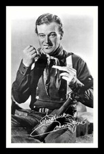 John Wayne Autograph Signed &
