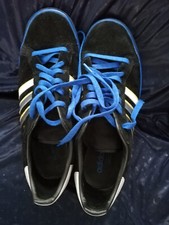 Mens Adidas Trainers UK Size 11 Rare Ltd Edition 2010 Forest Hills Blue Black