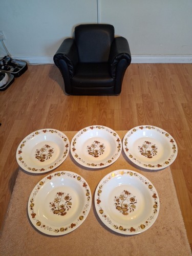 Arcopal milk glass soup - 5x,