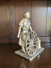 Brass Blacksmith With Hammer And Anvil + Cartwheel