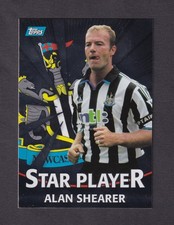 Alan Shearer Star Player #T16 Topps Premier Gold 2001 - silver foil 