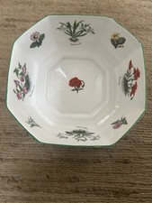 Chelson Bone China Octagonal Botanical Bowl