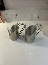 Two Latte/coffee Glasses