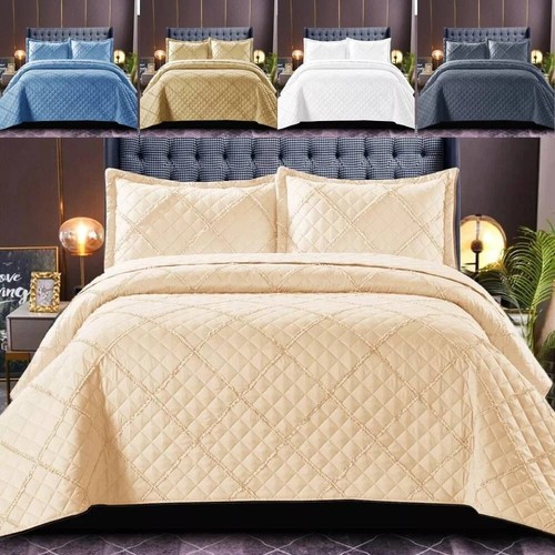 Luxury embossed quilted ruffle - embossed,