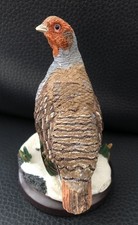 Beautiful 2003 Grey Partridge figurine - The CBC By Andy Pearce hand painted
