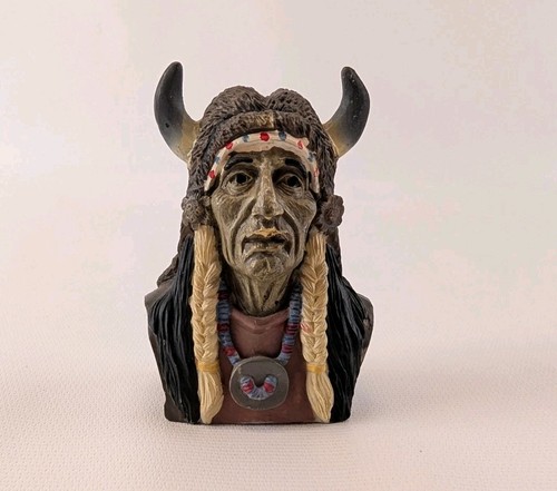 Native american chief resin - native,