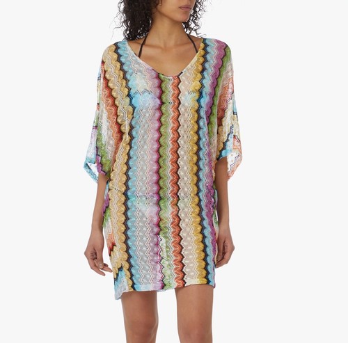 Missoni multicolored zig zag