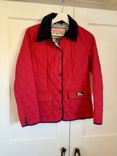 Paul's Boutique Women's Quilted Red Jacket Size Small