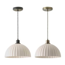 Ceiling Light Fitting Ribbed