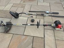 5 in 1 Garden Tool : Strimmer Brush Cutter Hedge Cutter Chainsaw And Blower