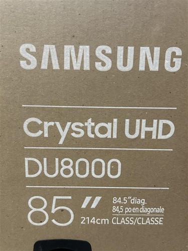 Samsung crystal uhd 4k - 85",