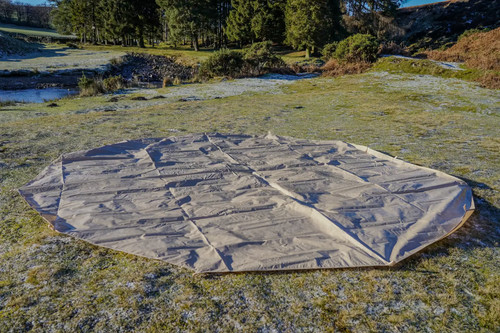 Bell tent ground sheet - 4m,