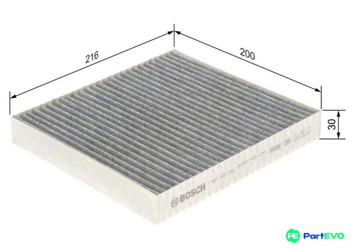 Bosch cabin air filter - bosch,