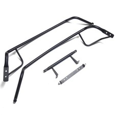 Vespa Rear Crash Bars Florida Side Panel Protect Black PX LML 125 150 200