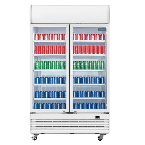 Commercial glass door drink - glass,