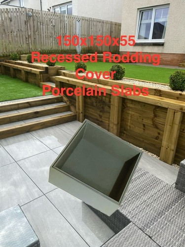 150mm recessed manhole cover - 150mm,