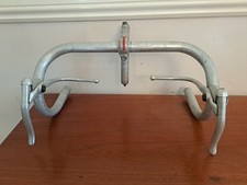 VINTAGE 60'S / 70' ALLOY 38 CM DROP BARS WEINMANN DUAL LEVERS MILREMO STEM