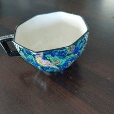 Royal Doulton Persian Parrots  cup Antique China 