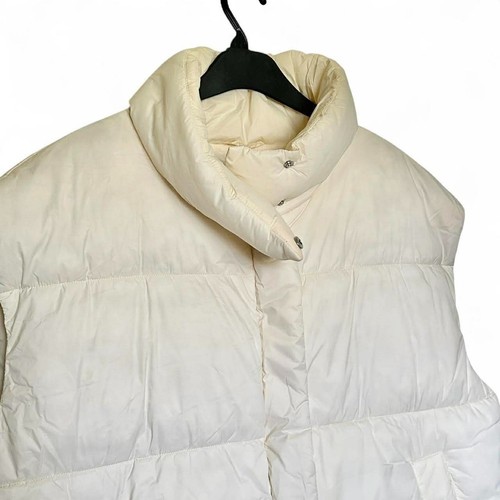 Cream george puffer - george, sleeveless