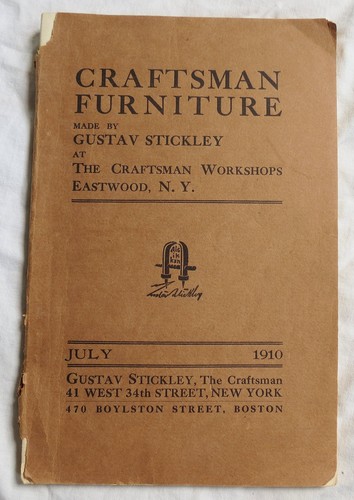 Gustav stickley craftsman - stickley,