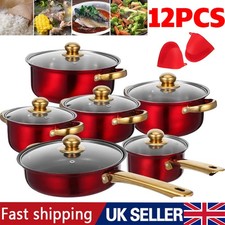12PCS Induction Non Stick