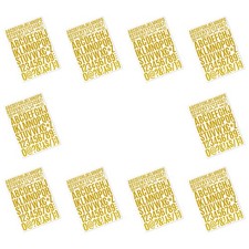  12 Sheets of Adhesive