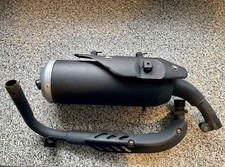 Wk Colt 50cc 2017 monkey bike Complete Exhaust Front Pipe&Rear Silencer Genuine