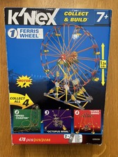 K'nex Ferris Wheel 478 pieces #12078. Tested and Complete. Retired collectible