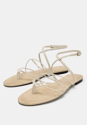 Zara flat leather - zara,