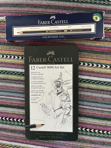 Faber castell 9000 art - 💙,