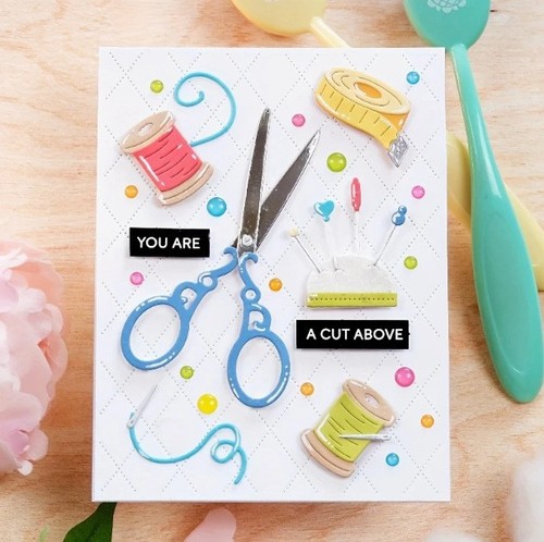 Sewing metal cutting - sewing, diy