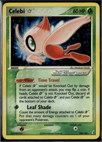 Celebi gold star holo - holo, ultra