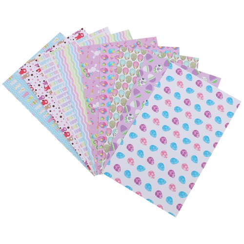 Sheets handmade craft scraps - 9,