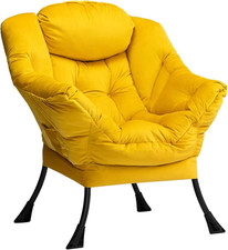 Armchair Velvet Comfy Chair