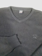Paul Shark Jumper Mens 4xl Navy Blue Wool blend Yachting Sweater Designer Logo