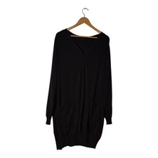 COS Black Long Womens Cardigan