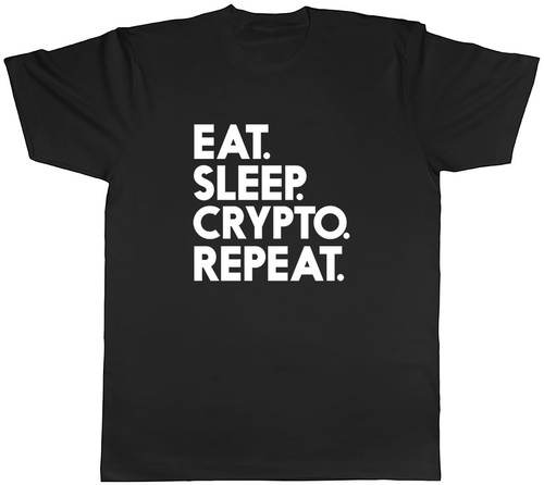 Eat sleep crypto repeat mens - repeat,