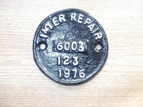 British railways wagon plate - wagon,
