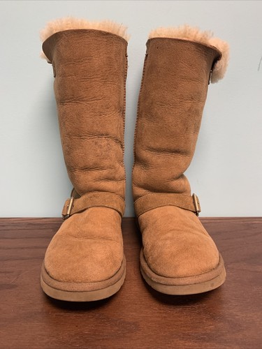 Suede uggs boots - suede, toast