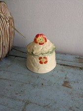 Art Deco, Kensington Ware Hanley England  Primula Pattern, Sugar Bowl c1925 KP