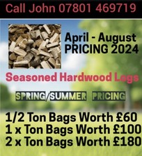 Kiln Dried Hardwood Logs Ton