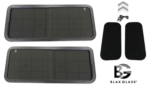 Dark tinted sliding window - tinted,