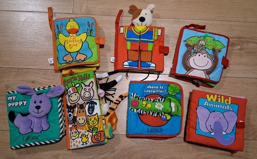 Toddler soft cloth books - toddler,